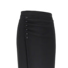 Emporio Armani Viscose-blend midi skirt