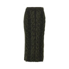 Khaite 'Ziva' knitted long skirt