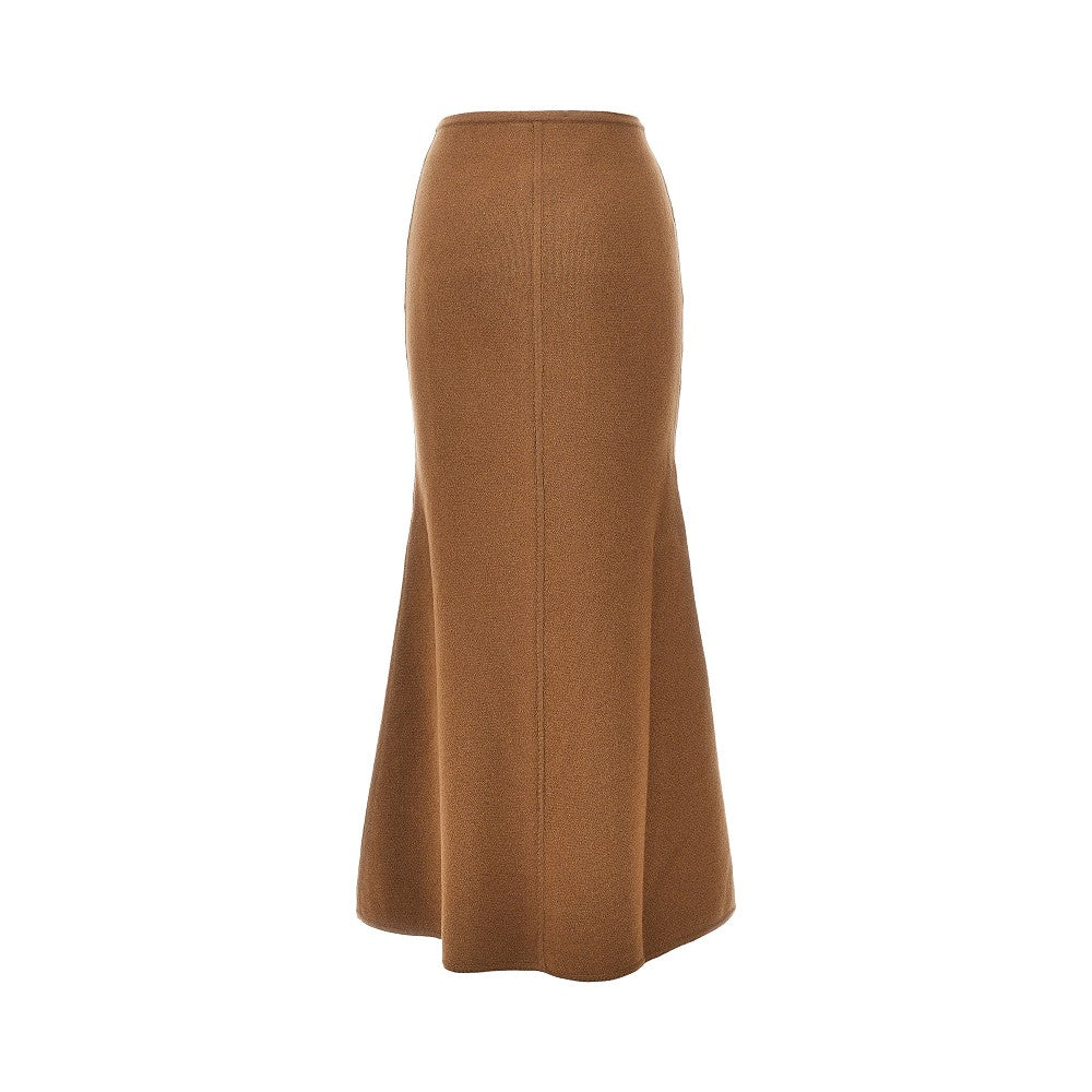 Max Mara Wool and cashmere long skirt