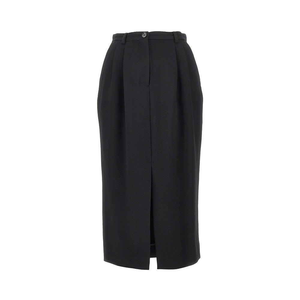 Dolce & Gabbana Grain de poudre wool skirt