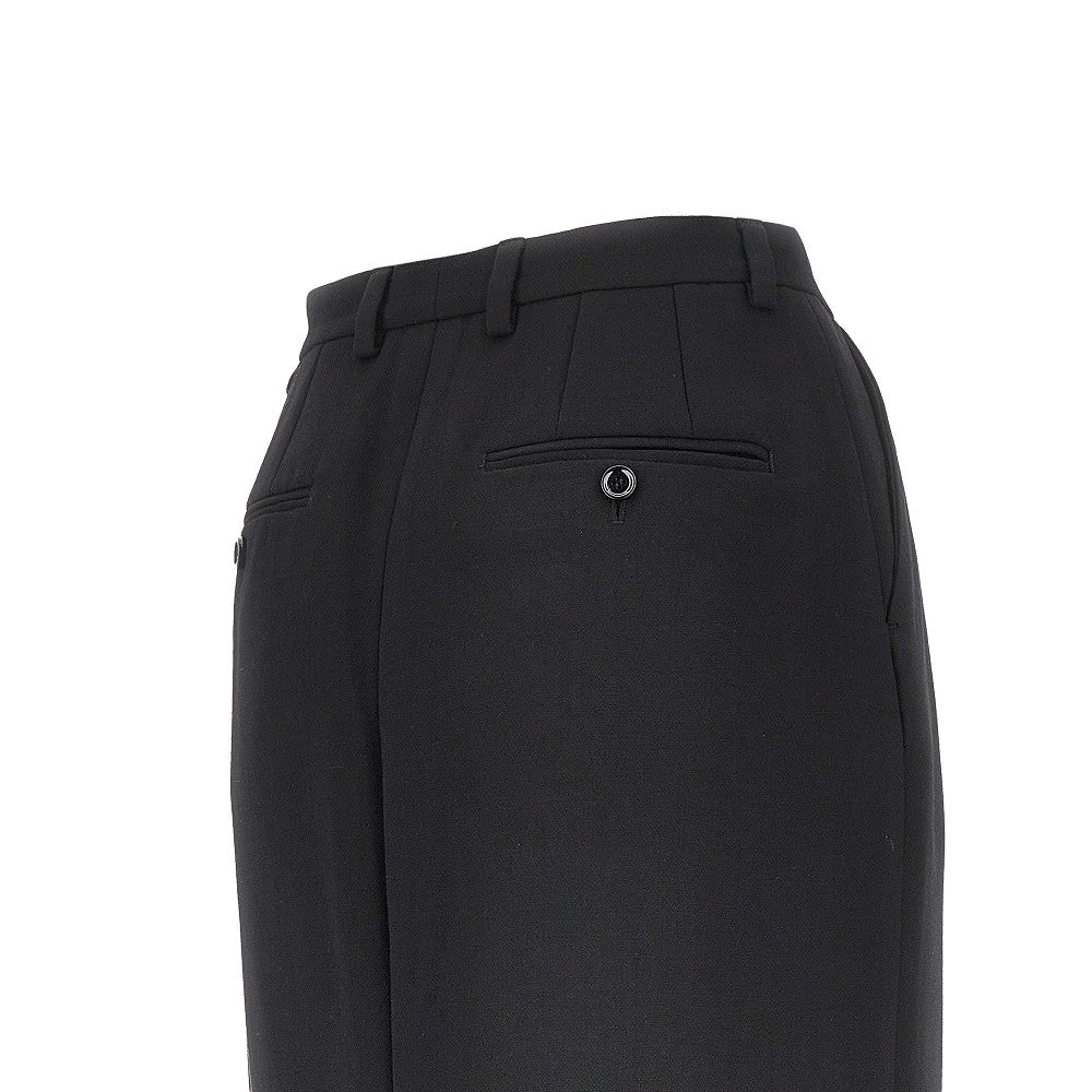 Dolce & Gabbana Grain de poudre wool skirt