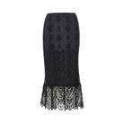 Dolce & Gabbana Chantilly lace midi skirt