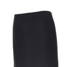 Fendi Grain de poudre wool and silk midi skirt