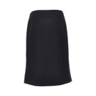 Fendi Grain de poudre wool and silk midi skirt