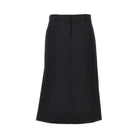 Fendi Grain de poudre wool midi skirt