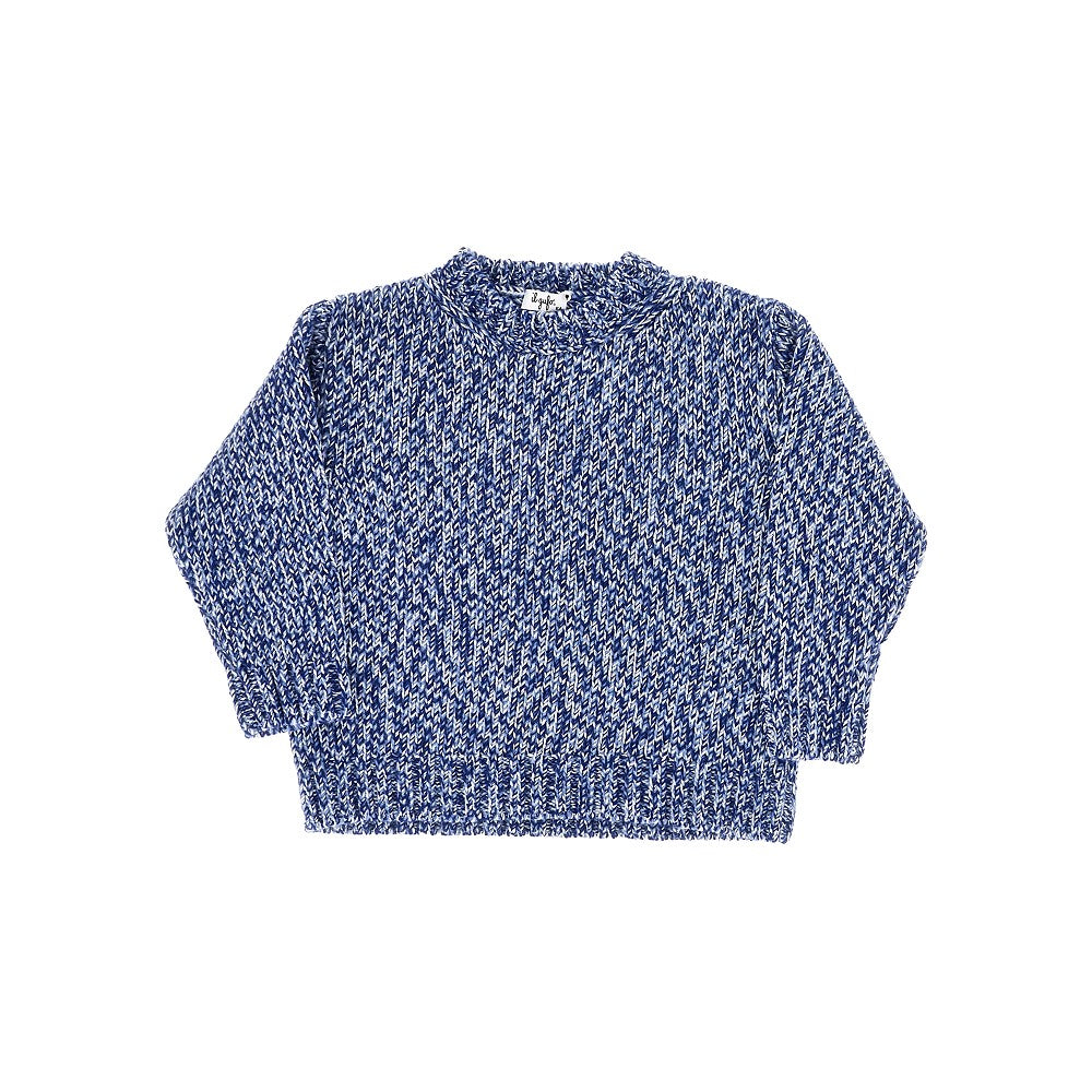 Il Gufo Mouliné wool-blend sweater