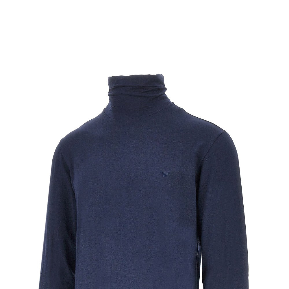 Ea Bodywear Stretch jersey turtleneck top