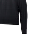 Emporio Armani Virgin wool turtleneck with Eagle embroidery