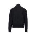 Emporio Armani Virgin wool turtleneck with Eagle embroidery