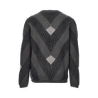 Emporio Armani Cotton sweater with jacquard motif