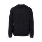 Emporio Armani Garment dyed wool crewneck sweater