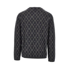 Emporio Armani Virgin wool sweater with Check motif