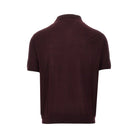 Emporio Armani Virgin wool and silk polo shirt