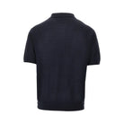 Emporio Armani Virgin wool and silk polo shirt