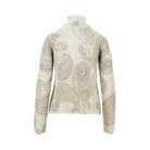 Emporio Armani Knitted sweater with Paisley print