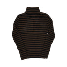 MM6 Maison Margiela Knitted turtleneck with striped motif