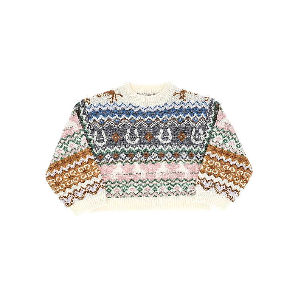 Stella McCartney Jacquard wool sweater