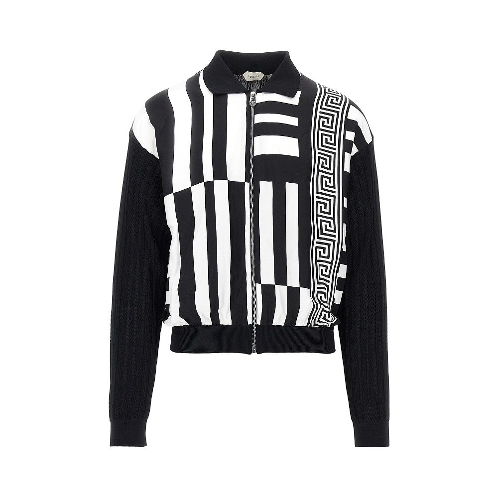 Versace Cardigan with Sylvester print