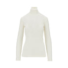 Max Mara Wool jersey turtleneck top