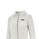 Chloé Guipure collar wool cardigan