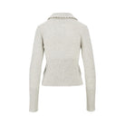 Chloé Guipure collar wool cardigan