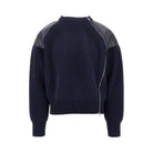 Bottega Veneta English Rib sweater with nappa details