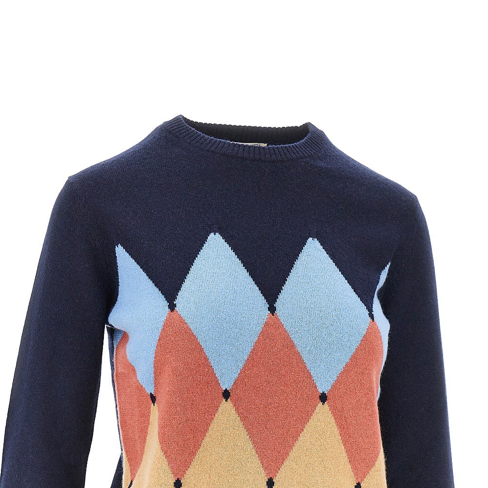 Ballantyne Cashmere lozenge sweater