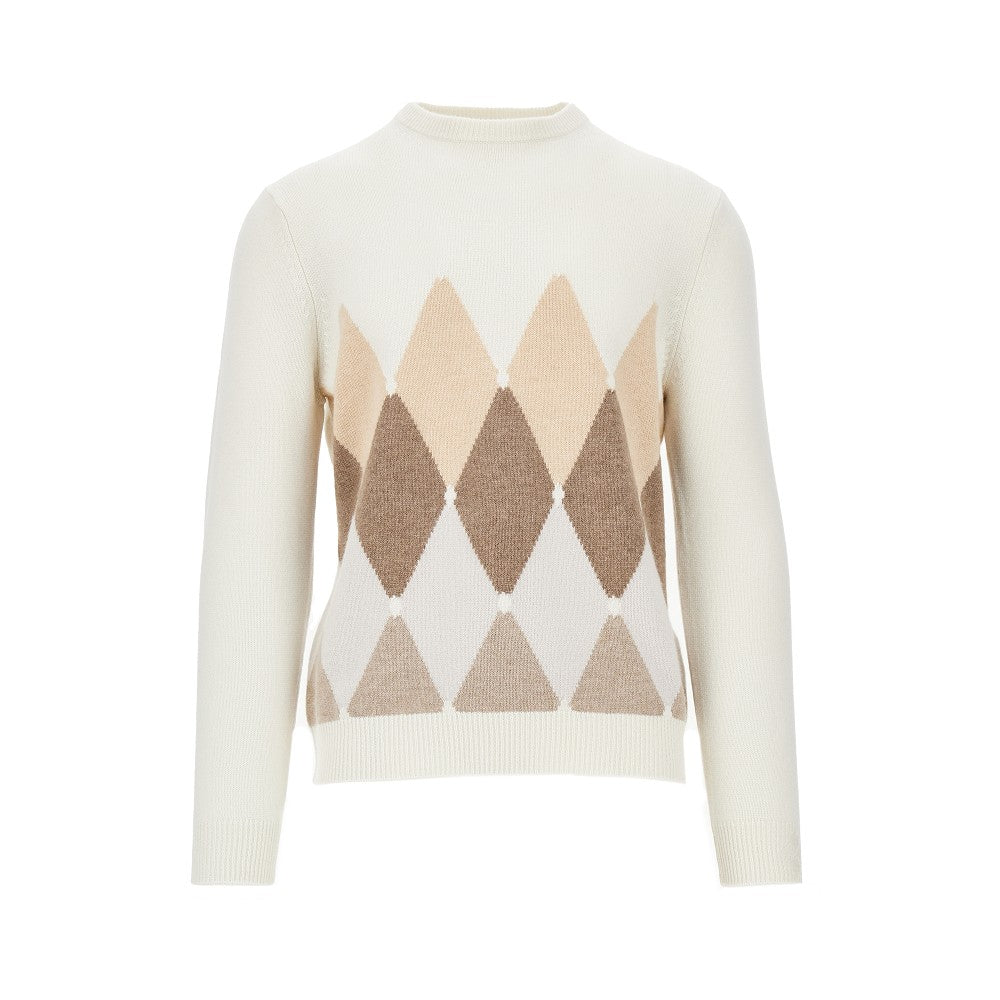 Ballantyne Cashmere lozenge sweater