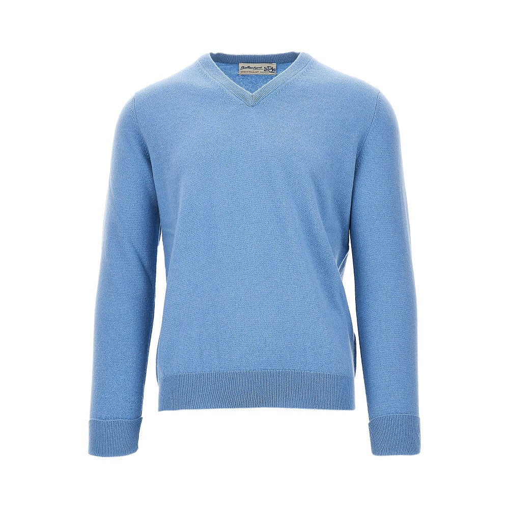 Ballantyne V-neck cashmere sweater