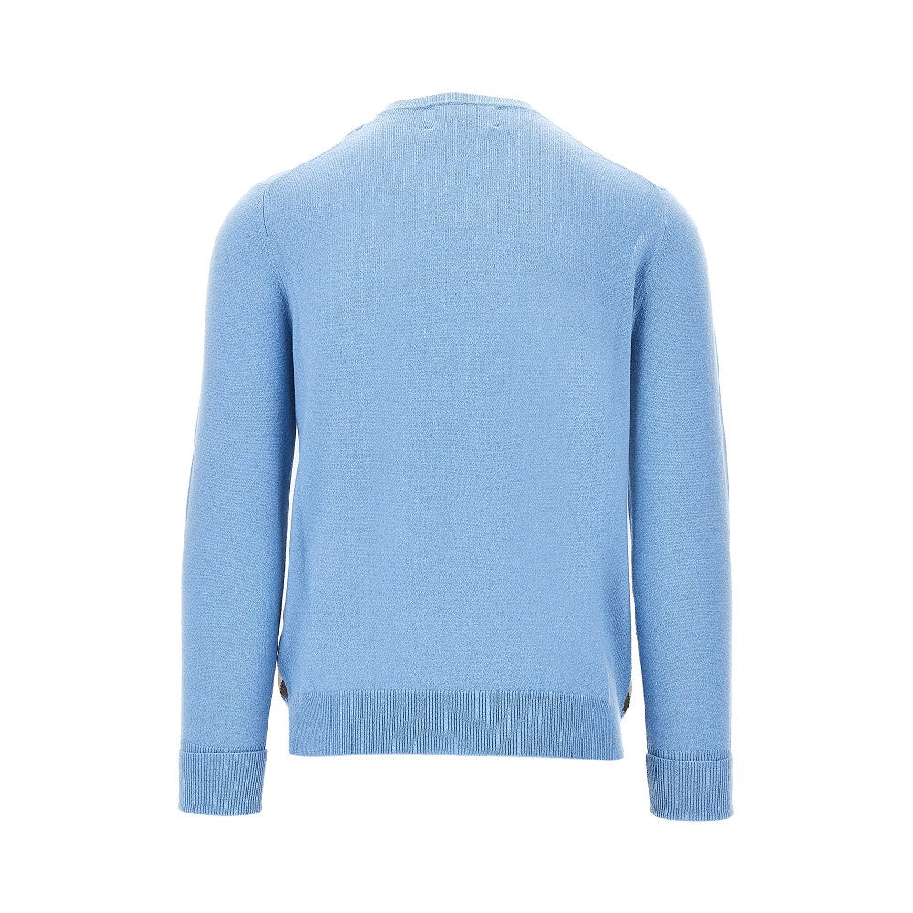 Ballantyne Lozenge cashmere sweater
