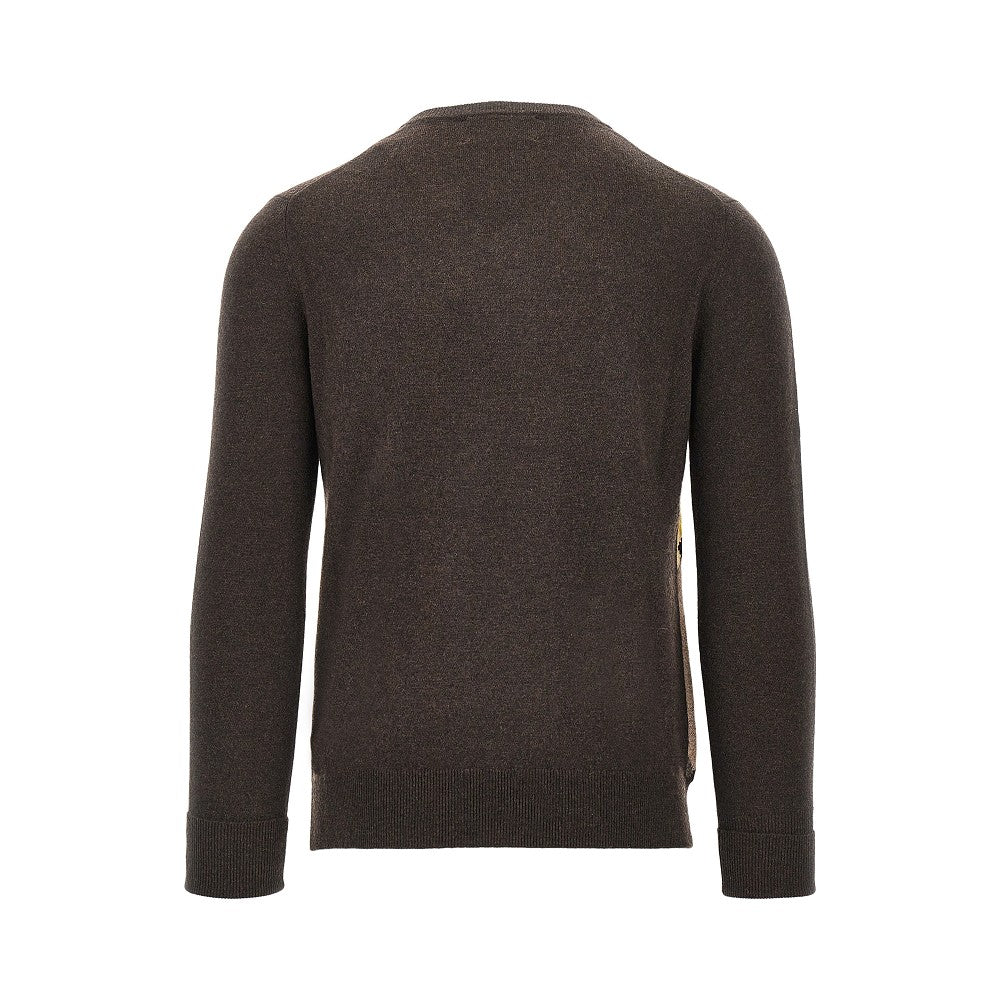 Ballantyne Lozenge cashmere sweater
