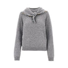 Prada Pullover in cachemire con foulard