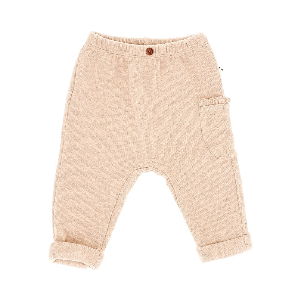 1 + in the Family Cotton-blend knitted pants