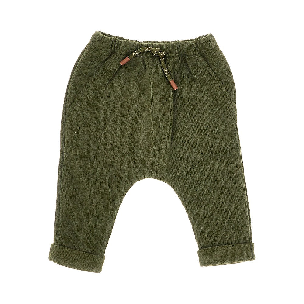 1 + in the Family Cotton-blend knitted pants