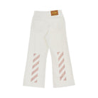 Off-White Diag print flared jeans