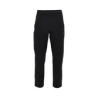 EA7 Cotton-blend pants with logo print