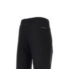 EA7 Cotton-blend pants with logo print