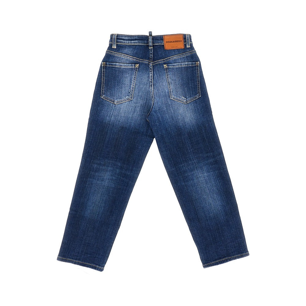 Dsquared2 Used effect denim jeans