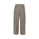 Emporio Armani Check tweed pleated pants