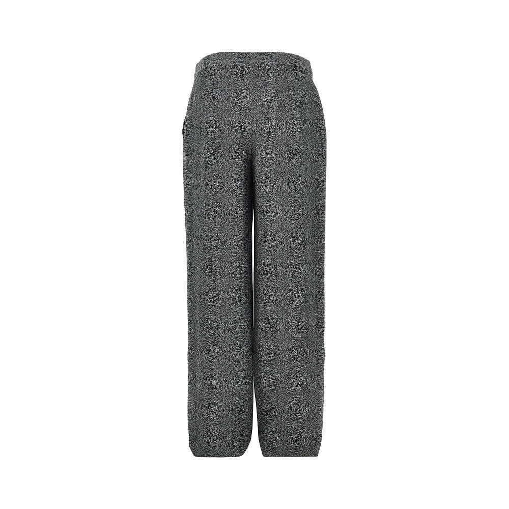 Emporio Armani Mouliné fabric pants