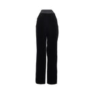 Emporio Armani Lurex polka-dot velvet pants