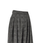 Emporio Armani Prince of Wales wide-leg pants