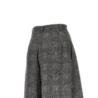 Emporio Armani Prince of Wales wide-leg pants
