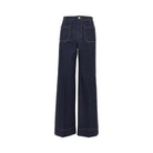 Victoria Beckham 'Alina' wide leg jeans