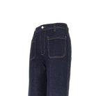 Victoria Beckham 'Alina' wide leg jeans