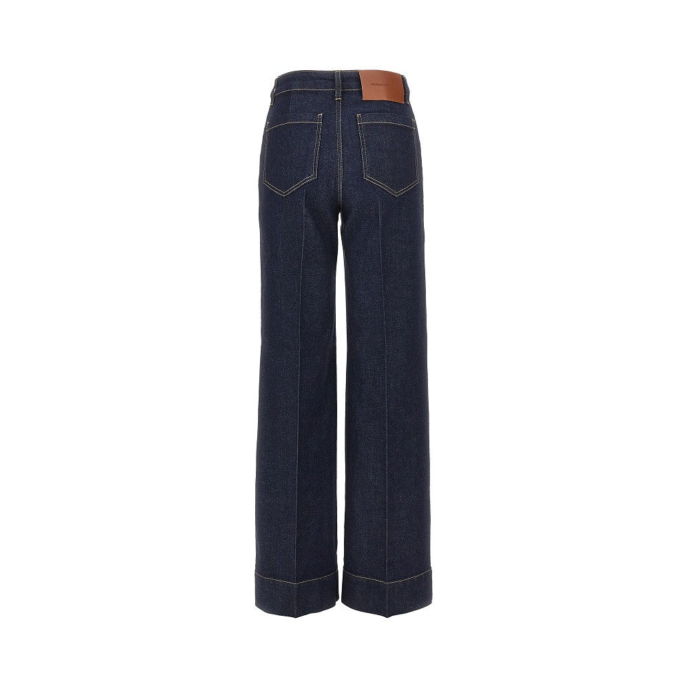 Victoria Beckham 'Alina' wide leg jeans