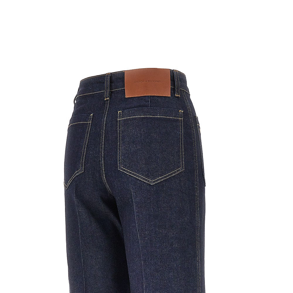 Victoria Beckham 'Alina' wide leg jeans