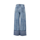 Tory Burch Straight leg jeans with T Monogram motif