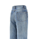 Tory Burch Straight leg jeans with T Monogram motif