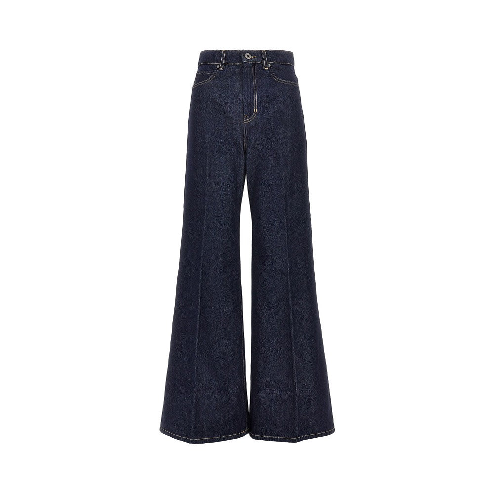 Weekend Max Mara Cotton denim wide-leg jeans
